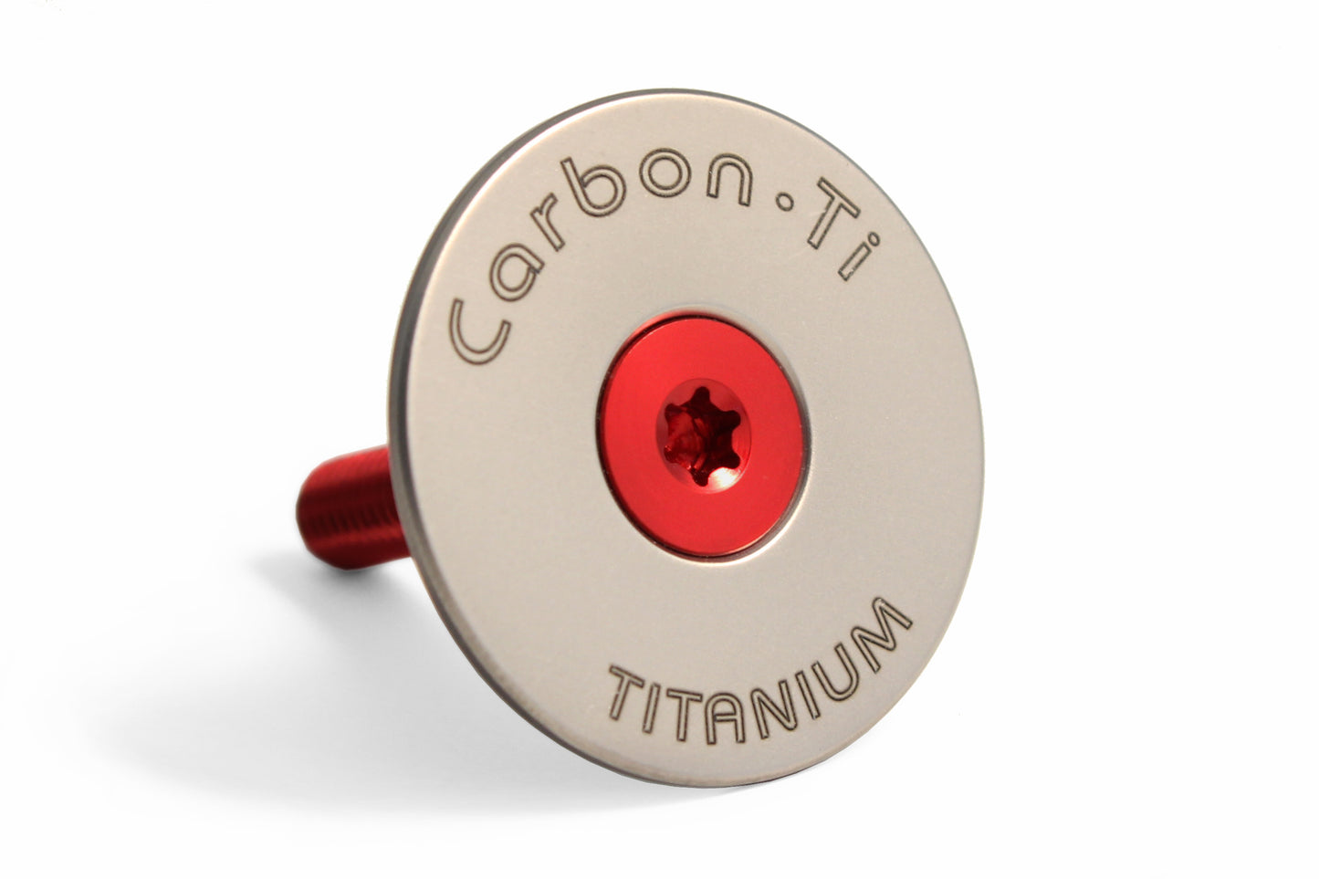 Carbon-Ti X-Cap Titanium Stem Cap & AL7075-T6 Bolt