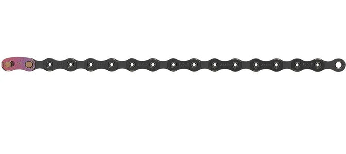SRAM XX1 Eagle Hollow Pin Chain, 126 links, in black.