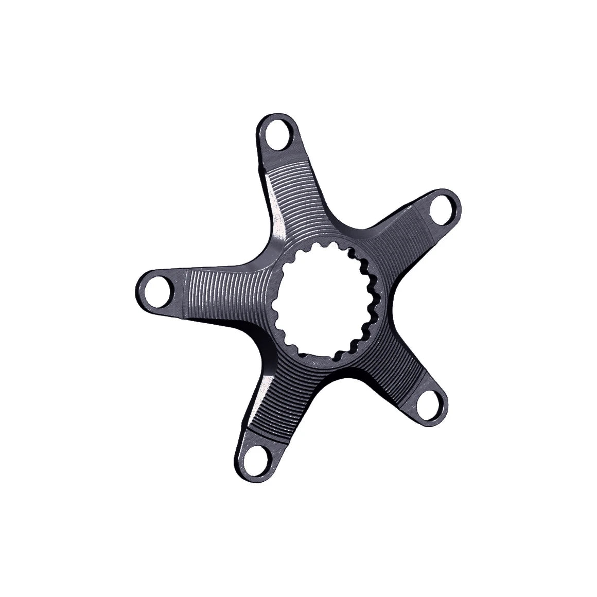 Garbaruk 2X Spider for Garbaruk Road/Gravel Crankset in Black, hero view
