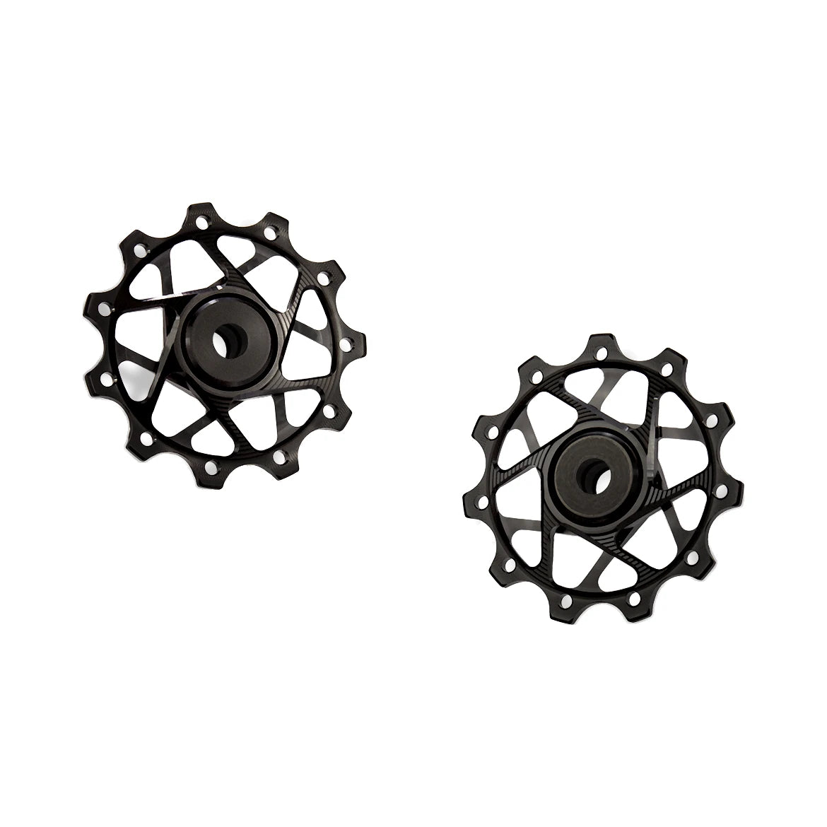Garbaruk Rear Derailleur Pulleys for Shimano, 11T + 11T set, in Black