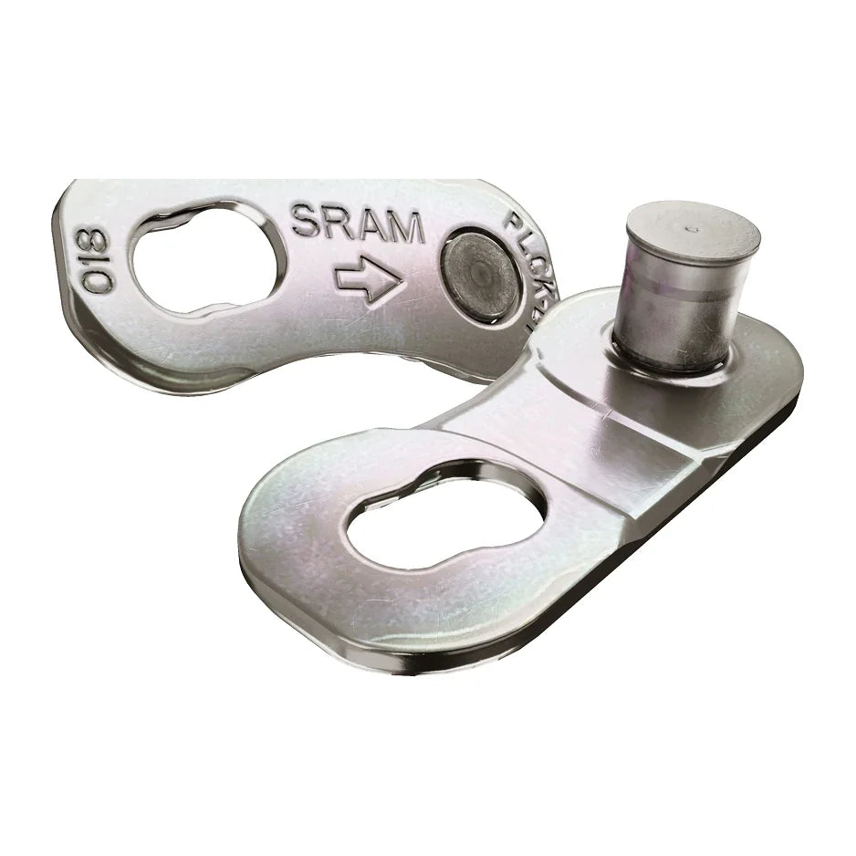 SRAM 12-Speed Flattop PowerLock Connector in Silver.