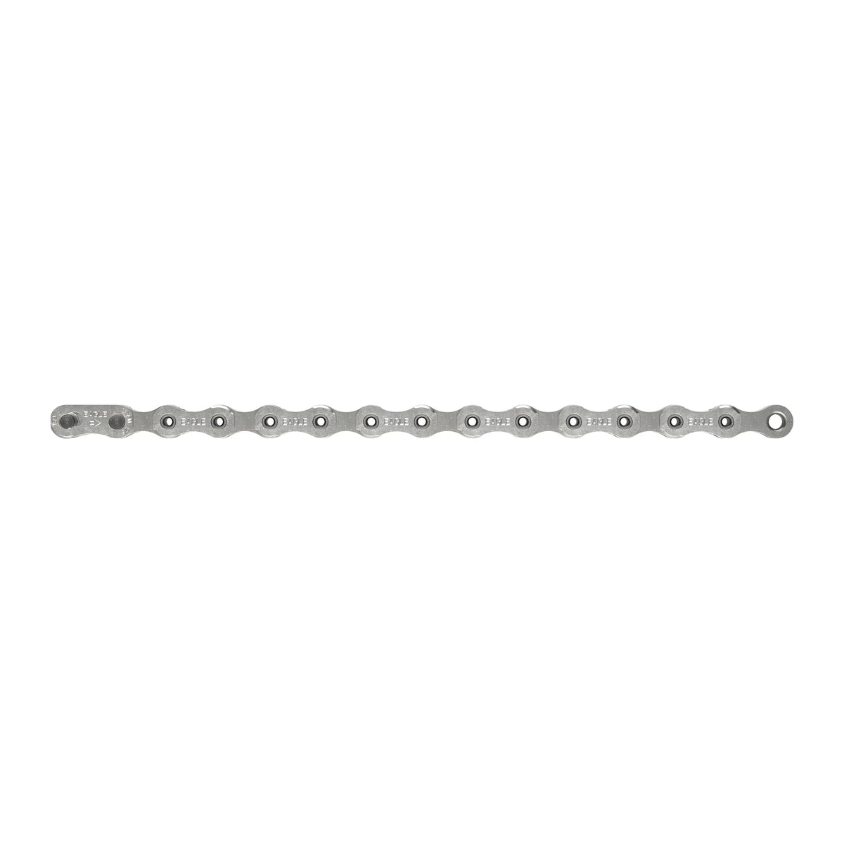 SRAM X01 Eagle Chain in silver.